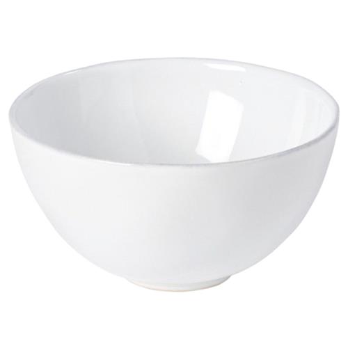 Livia Modern Classic White Stoneware Cereal Bowl - Set of 4
