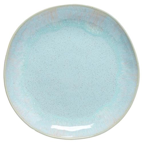 Eivissa Coastal Beach Blue Stoneware Dinner Plate - Set of 4