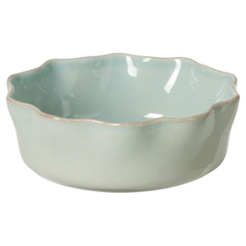 Cook &amp; Host Modern Blue Stoneware Square Pie Baking Dish