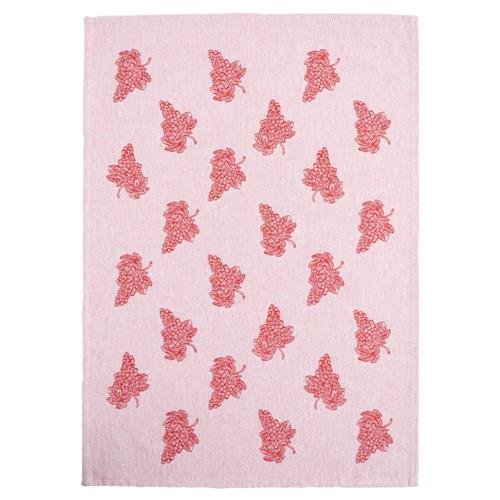 Ila French Red Cotton Grapes Dish Towel - Set of 4