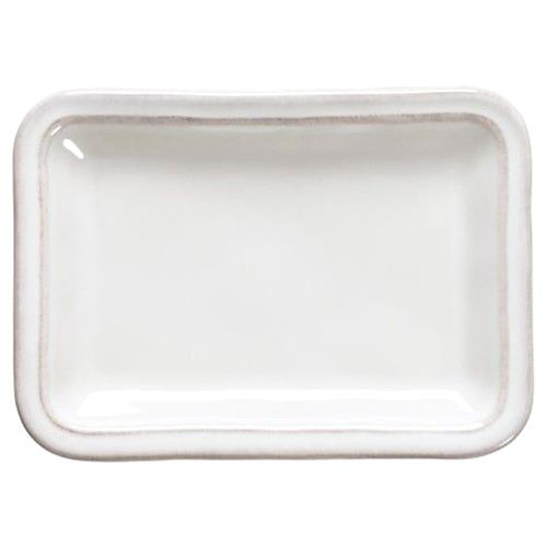 Fontana Modern Classic White Glazed Stoneware Soap Dish