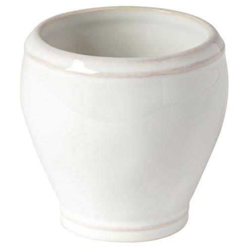 Fontana Modern Classic White Glazed Stoneware Bath Tumbler