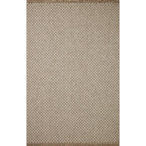 Dawn Coastal Beach Natural Woven Indoor Outdoor Rug - 3&#39;9&quot;x5&#39;9&quot;