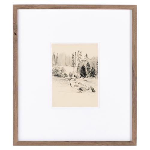 Serene II Illustration - 24.5x21.5