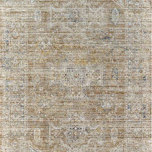 Elle Global Bazaar Brown Oushak Patterned Indoor Outdoor Rug - Sample