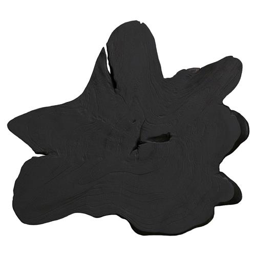 Marcello Rustic Lodge Black Teak Wood Wall Sculpture