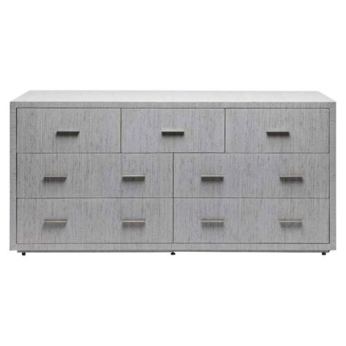 Livia Modern Classic Mist Grey Sisal Dresser