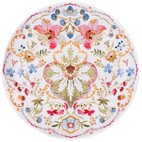 Juliska Sofia French Country Floral Pattern Melamine Salad Plate