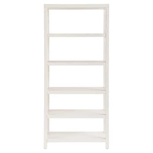Carter Coastal Beach White Sand Oak Bookcase