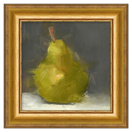 Freya French Yellow Fruit Gold Frame Painting 8 - 13x13