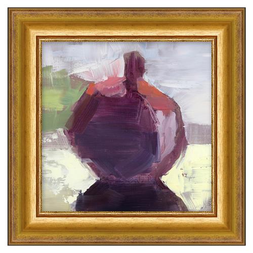 Freya French Purple Fruit Gold Frame Painting 6 - 13x13