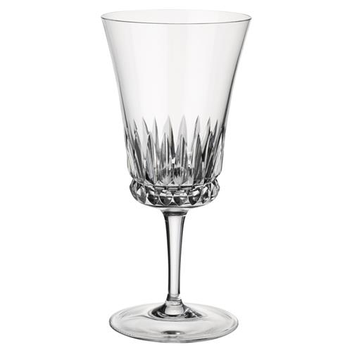 Grand Royal Hollywood Regency Crystal Glass Goblet - Set of 2