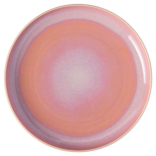 Perlemor Coastal Beach Coral Pink Porcelain Dinner Plate