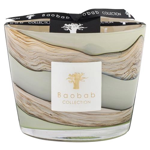 Baobab Collection Sand Sonora Celadon Green Glass Scented Candle - Small