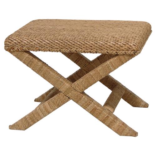 Palecek Soleil Coastal Beach Natural Seagrass Rope Stool