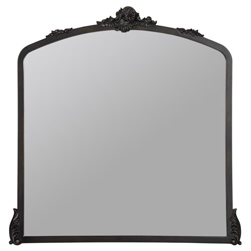 Ambrose French Country Oil Rubbed Bronze Metal Ornate Wall Mirror