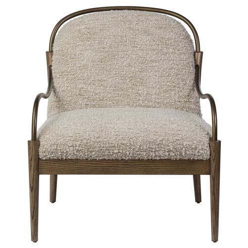 Demi Ivan Stone Boucle Chair