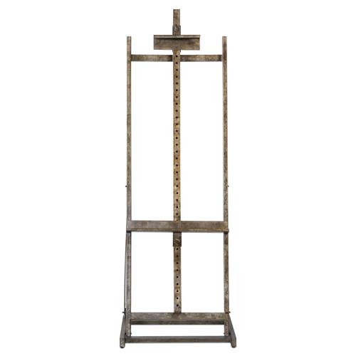 Grayfox Brushed Iron Art Easel