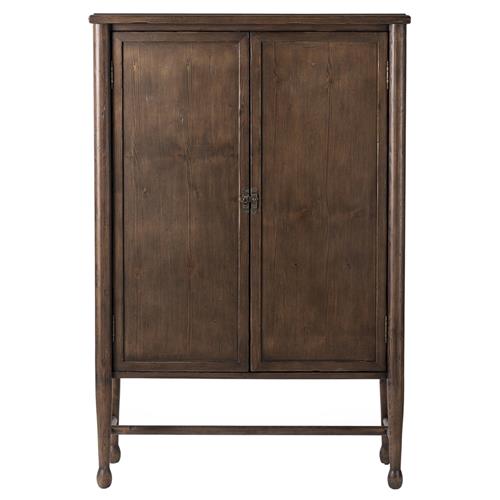 Wilder Aged Pine Bar Cabinet