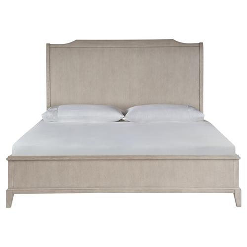 Celia Modern Classic Brown Oak Bed - Queen