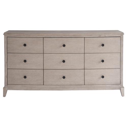 Chelle French Country Brown Oak Dresser