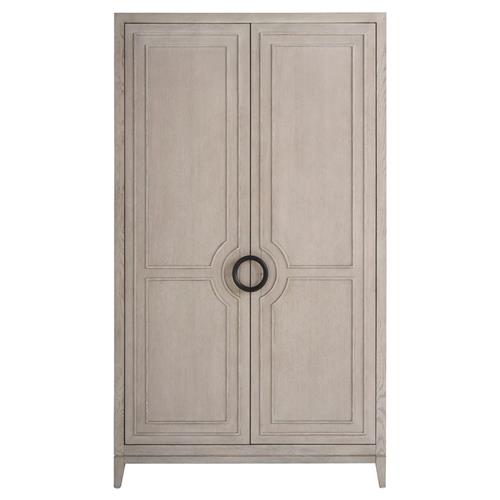 Chelle French Country Brown Oak Wardrobe