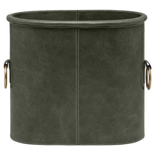 Pigeon and Poodle Ogden Modern Forest Leather Magazine Holder