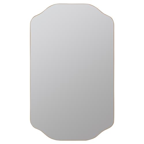 Amy Hollywood Regency Gold Medicine Cabinet Mirror