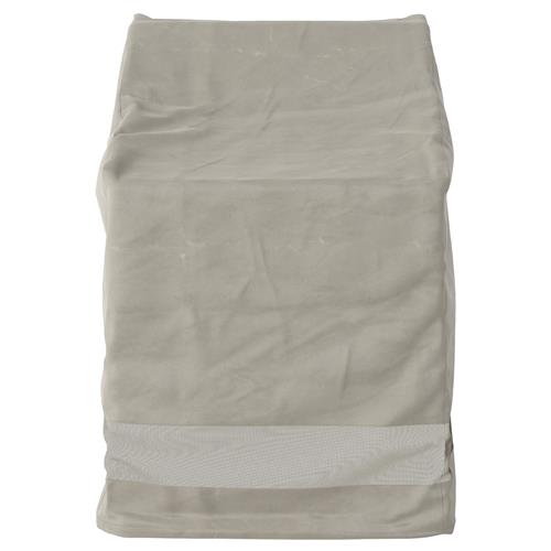 Branson Modern Classic Grey Weatherproof Outdoor Dining Chair Cover - 22&quot;