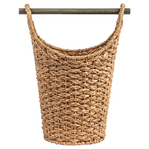 Jessie Coastal Beach Natural Braided Floor Basket