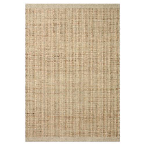 Cornwall Coastal Natural Striped Jute Rug - 3&#39;6&quot;x5&#39;6&quot;