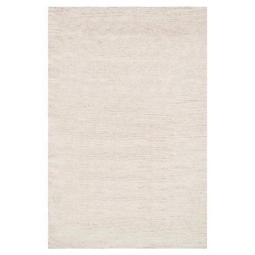 Blair Hollywood Ivory Variegated Bamboo Silk Rug - 4&#39;x6&#39;