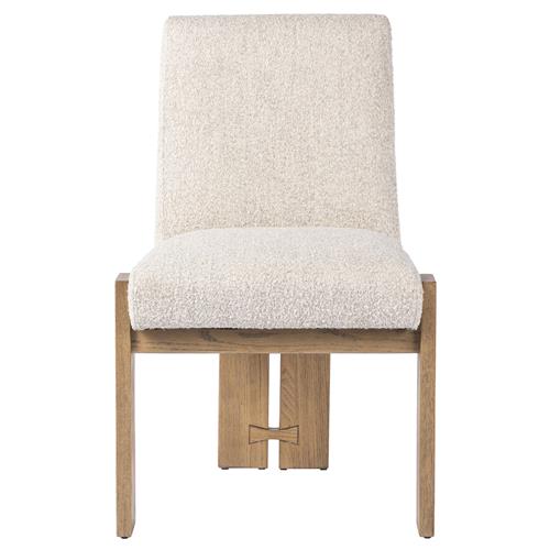 Callista Modern Classic Cream Performance Dining Side Chair