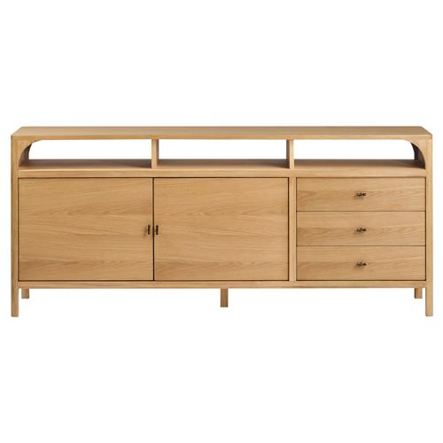 Abdiel Modern Classic Oak Wood Sideboard