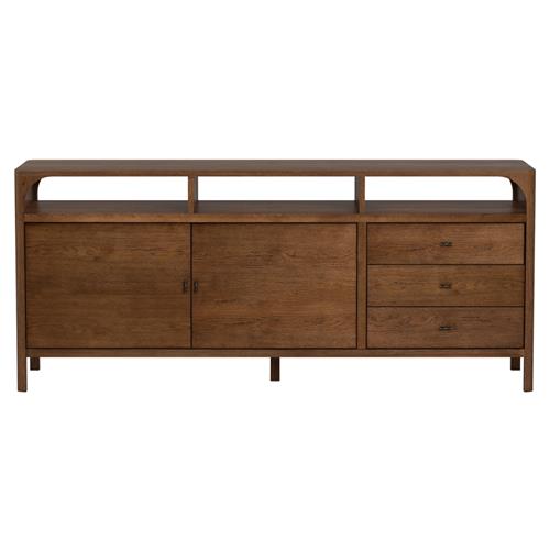Abdiel Modern Classic Walnut Oak Wood Sideboard
