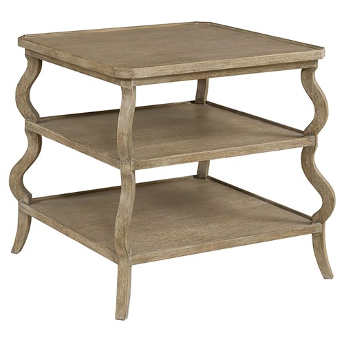Sonoma Updated Traditional Light Oak Side Table