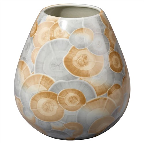 Prynn Coastal Beach Blue Ceramic Decorative Vase