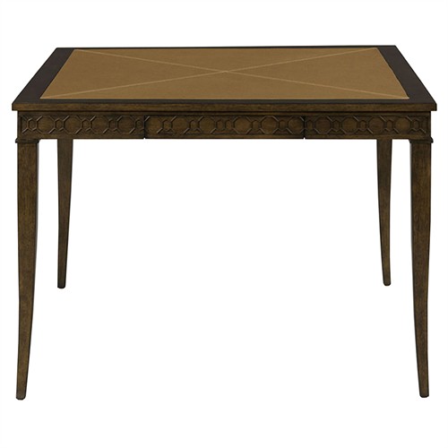 Scot Updated Traditional Brown Wood Game Table - 42&quot;