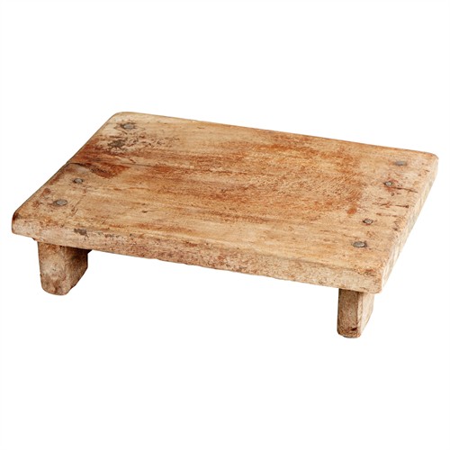 Finn French Country Brown Wood Decorative Tray