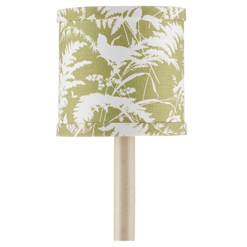 Aurora Coastal Beach Green Nature Birds Drum Chandelier Shade