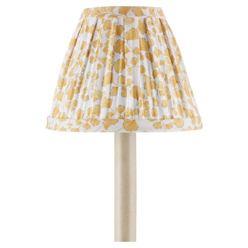 Mirelle Traditional Yellow Fern Tapered Chandelier Shade