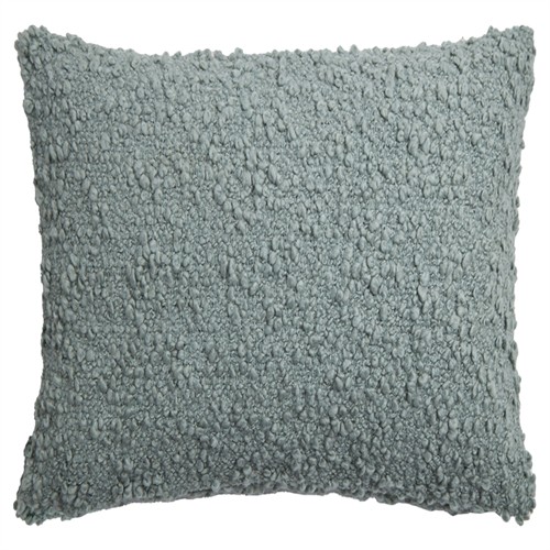 Murphy Modern Classic Blue Boucle Throw Pillow - 20x20