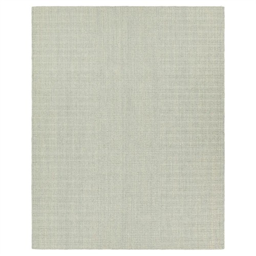 Novalie Modern Classic Light Green Wool Solid Rug - 6&#39;x9&#39;