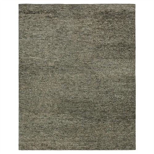 Aisla Coastal Beach Green Wool Solid Rug - 6&#39;x9&#39;