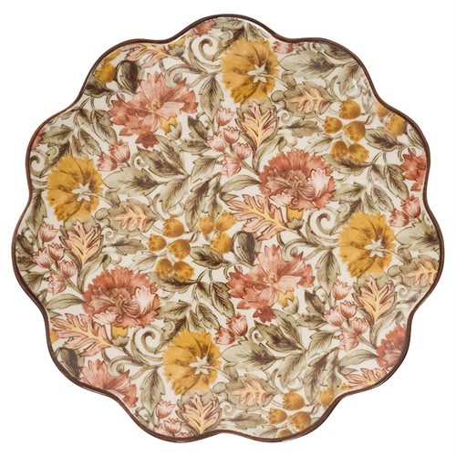 Juliska Willa French Country Amber Ceramic Salad Plate