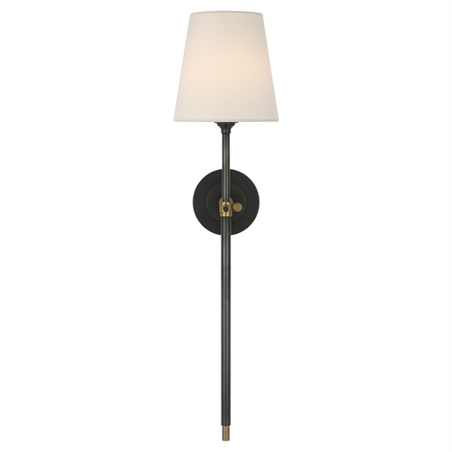 Visual Comfort Bryant Modern Classic Antique Brass Accent Bronze Cordless Tail Sconce