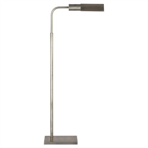 Visual Comfort Studio Modern Classic Antique Nickel Cordless Pharmacy Floor Lamp
