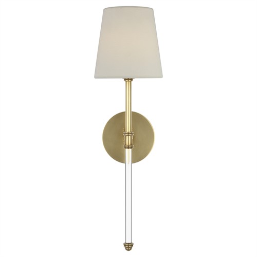 Visual Comfort Camille Modern Classic Antique Brass Cordless Wallchiere Sconce