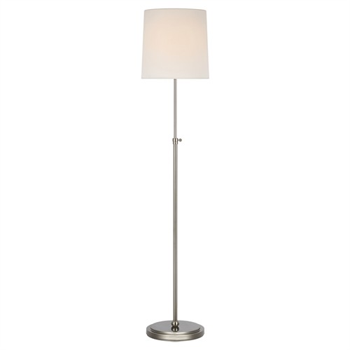 Visual Comfort Bryant Modern Classic Polished Nickel Cordless Floor Lamp