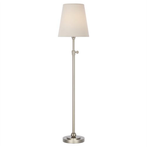 Visual Comfort Bryant Modern Classic Polished Nickel Cordless Table Lamp